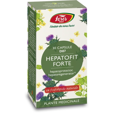 Promotiile lunii Septembrie - Hepatofit Forte D80 , 30 Capsule