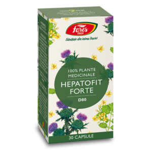 Circulatie periferica deficitara - Hepatofit Forte, D80, capsule