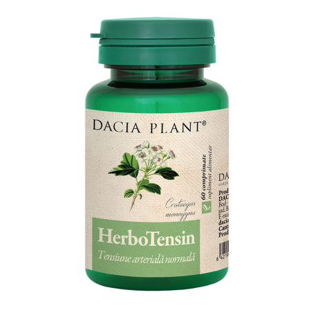 Reglarea tensiunii - Herbotensin Dacia Plant 2 x 60 comprimate