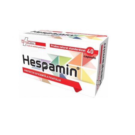 Biliar și hepatic - Hespamin, 40 capsule