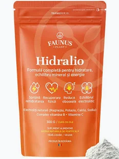 Ingrijire personala - Hidralio Electroliti Pudră 300 g Faunus Plant