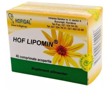Controlul Greutatii - Hof Lipomin Hofigal 40 comprimate, 40 capsule