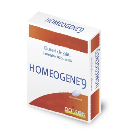 Sistemul Respirator - Homeogene 9, 60 Comprimate
