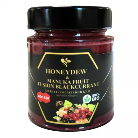 Imunitate - Honeydew&Manuka Fruit Fusion Blackcurrant , 200g