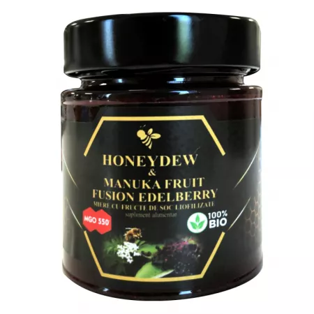 Digestie și metabolism - Honeydew&Manuka Fruit Fusion Edelberry , 200g