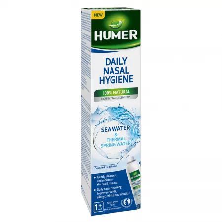 PRODUSE - Humer Spray cu apa termala pentru igiena nasului , 50ml