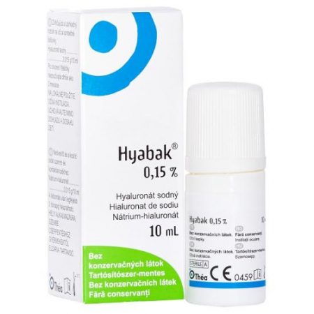 PRODUSE - Hyabak 0,15% Solutie oftalmica, 10 ml