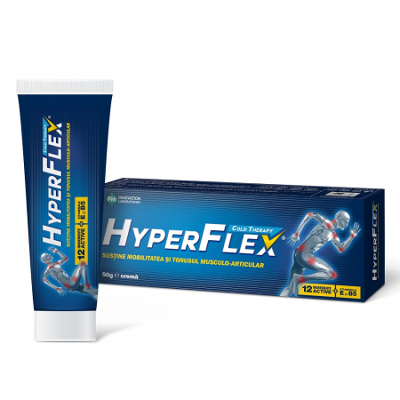 Au, scârțaie și doare-mobilitate scăzută + dureri osoase și articulare - HyperFlex crema, 50 g