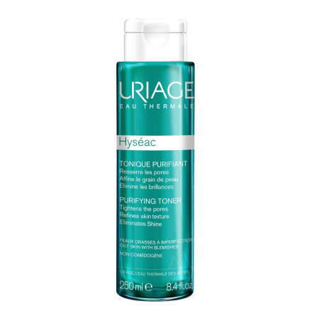 Piele splendida (Creme, Lotiuni, Geluri de dus) - Lotiune Tonica Purifianta Hyseac X 250ML - Uriage