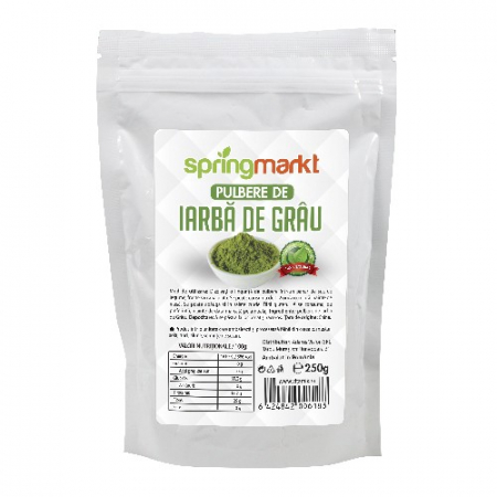 Inimioară, Inimioară - Pulbere de iarba de grau, 250 g