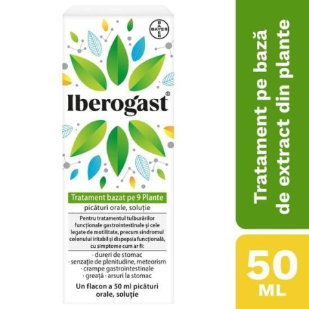 Igiena orala - Iberogast Picaturi Orale, Solutie X 50Ml