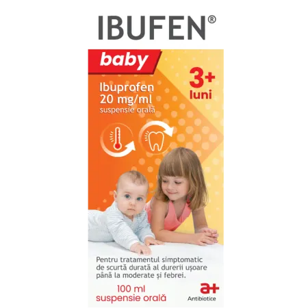 Mama si copilul - Ibufen Baby 20Mg/Ml X 100Ml