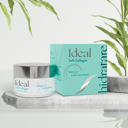 Ingrijire personala, produse cosmetice - Ideal Soft Colagen 20+ Gel-crema, 50 ml
