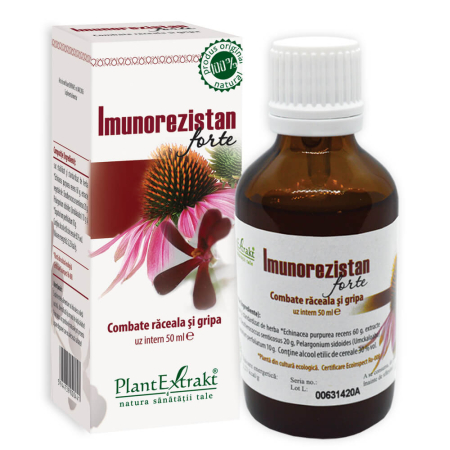 Sistemul Respirator - Imunorezistan Forte Plant Extract 50 ml
