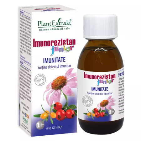 Imunitate copii - Imunorezistan Junior 125 ml, Plant Extract