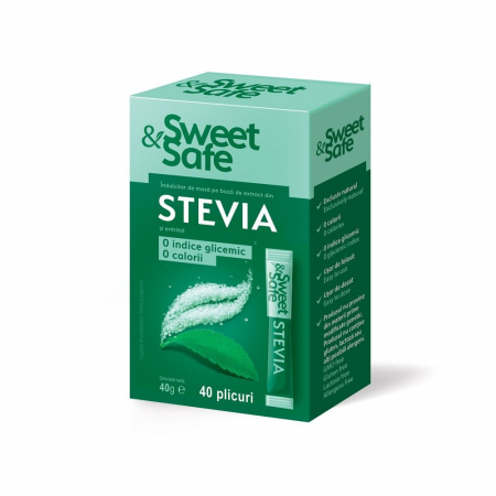 De toate cele.... - Sweet&Safe Indulcitor De Masa Pe Baza De Extract Din Stevia Si Eritritol X 40 Plicuri