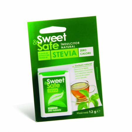 De toate cele.... - Sweet&Safe Indulcitor Natural Pe Baza De Extract Din Frunze De Stevia X 200 Tablete