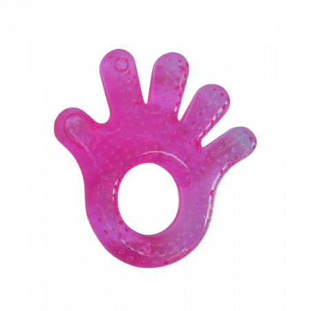 Dureri în erupția dentară - Inel gingival silicon, forma de mânuță 08/8203H