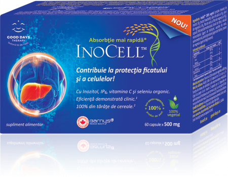 Biliar și hepatic - InoCell, 60 capsule