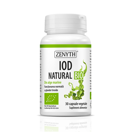 Sunt femeie și am o vârstă... - Iod Natural Bio X 30 Capsule