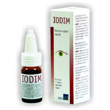 Vreau să fiu sănătos! - Iodim Picaturi oftalmice sterile, 10 ml