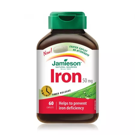 PRODUSE - Jamieson Fier 50mg , 60 capsule
