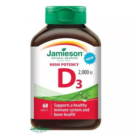 De toate cele.... - Jamieson Vitamina D3 50mcg 2000UI , 60 tablete
