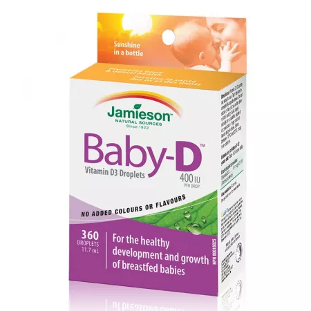 De toate cele.... - Jamieson Vitamina D3 Picaturi pentru Copii 400 UI , 11,7ml