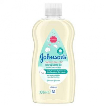 Altele - Johnsons Baby Ulei CottonTouch pentru par si scalp, 300 ml
