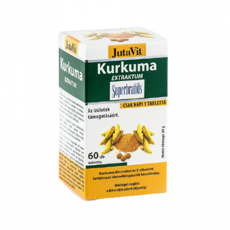 Au, scârțaie și doare-mobilitate scăzută + dureri osoase și articulare - Kurkuma Extraktum (Curcuma extract), 60 capsule