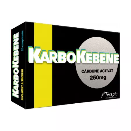 Vitamine Si Suplimente - Karbokebene X 20 comprimate Terapia