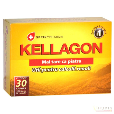 Afectiuni genitale si hormonale - Kellagon X 30 capsule, Sprint Pharma