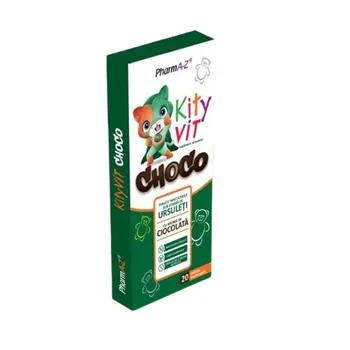 Kityvit Choco , 20 ursuleti masticabili