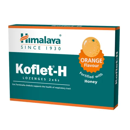 Suplimente Alimentare - Koflet-H cu aromă de portocale 12 pastile