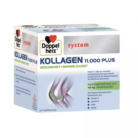 Pielea Mea , Frumoasa Si Ingrijita - Kollagen 11.000 Plus 30 flacoane unidoză Doppelherz