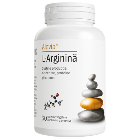 PRODUSE - L-Arginină 60 capsule vegetale