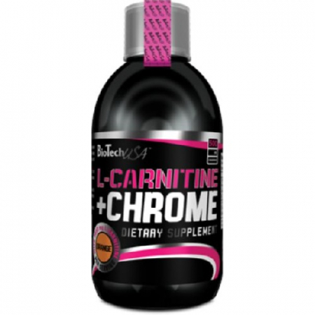 PRODUSE - L-Carnitine+chrome cu aroma de portocale, 500 ml