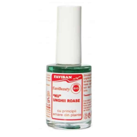 Ingrijire unghii - Lac NU unghii roase Favisan 14 ml