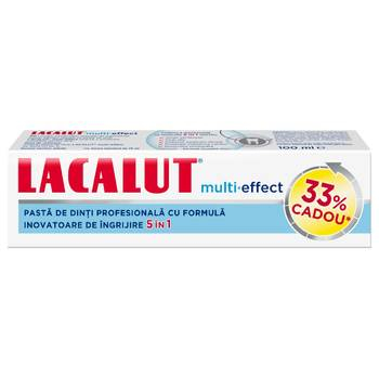 Altele - Lacalut Multi-Effect Pasta De Dinti X 75ML+33% Gratis