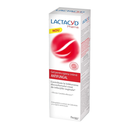 Aparatul Genital - Lactacyd Gel Antifungal pentru igiena intimă 250 ml
