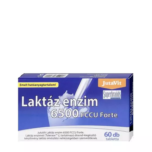 Paraziți intestinali - Lactase Enzyme 6500 Fccu Forte X 60 Tablete