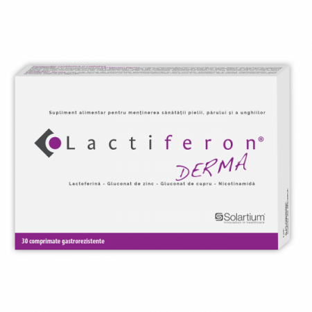 PRODUSE - Lactiferon Derma X 30 Comprimate Gastrorezistente