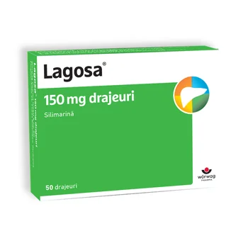 Afectiuni Hepatice - Lagosa 150 mg x 50 drajeuri Worwag Pharma