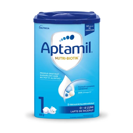 Formule Lapte Praf - Lapte praf Aptamil Nutri-Biotik 1, 800 g