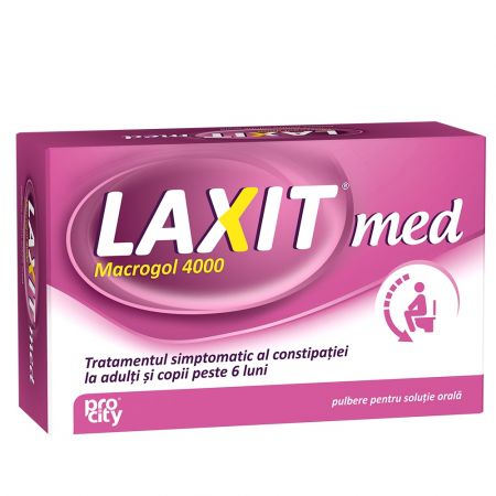 PRODUSE - Laxit med pulbere pentru solutie orala, 20 plicuri
