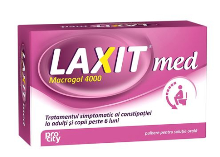 Vitamine si suplimente - Laxit Med Pulbere Soluție Orală 5 g x 10 plicuri Fiterman