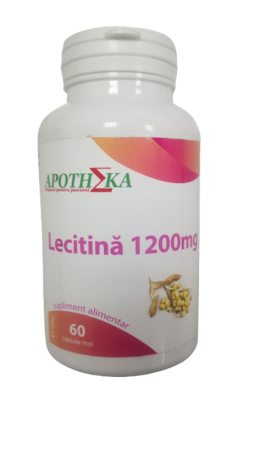 Stare de bine - Lecitina 1200 mg, 60 capsule moi APOTHEKA