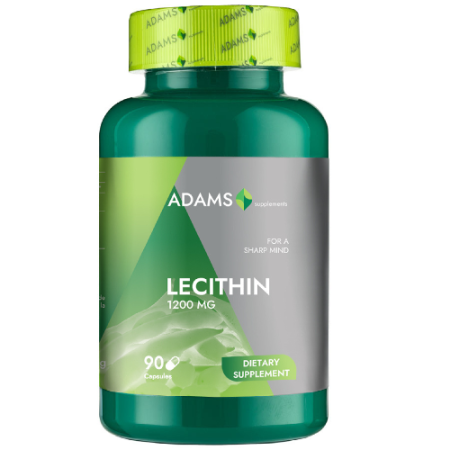 Stare de bine - Lecitină 1200 mg Adams Vision 90 capsule