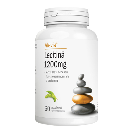 Suplimente alimentare - Lecitină 1200mg - 60 capsule moi