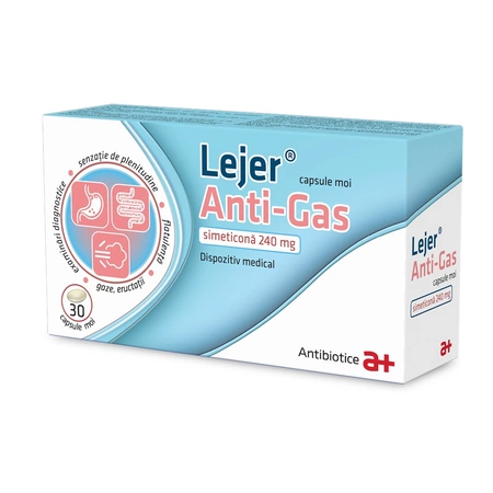 Promotiile lunii Septembrie - Lejer Anti-Gas 240Mg X 30 Capsule